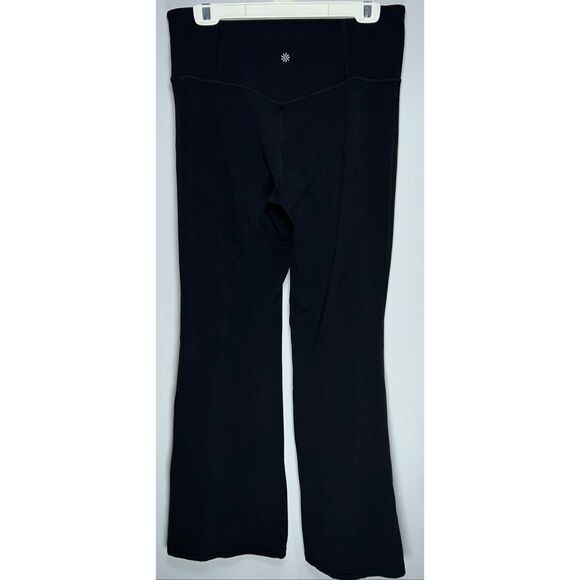 Athleta elation flare black pants size large - Picture 2 of 3